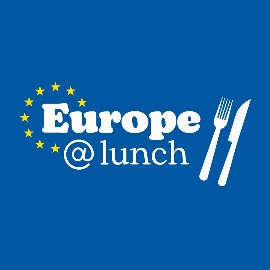 Europe@lunch Logo Blue